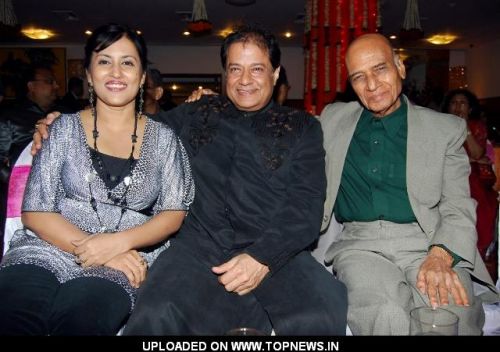 Madhushree at Anup Jalota's Birthday Celebration Party